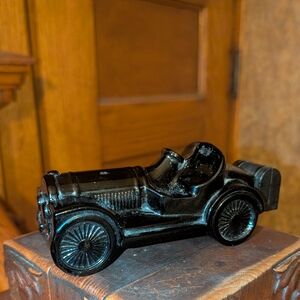 1970s Green Glass Avon Straight Eight Wild Country After Shave Full Bottle Race